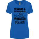 Grandad and Granddaughter Grandparent's Day Womens Wider Cut T-Shirt Royal Blue