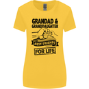 Grandad and Granddaughter Grandparent's Day Womens Wider Cut T-Shirt Yellow