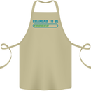 Grandad to Be Newborn Baby Grandparent Cotton Apron 100% Organic Khaki