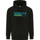 Grandad to Be Newborn Baby Grandparent Mens 80% Cotton Hoodie Black