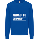 Grandad to Be Newborn Baby Grandparent Mens Sweatshirt Jumper Royal Blue