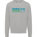 Grandad to Be Newborn Baby Grandparent Mens Sweatshirt Jumper Sports Grey
