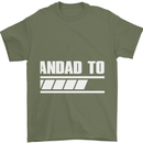 Grandad to Be Newborn Baby Grandparent Mens T-Shirt Cotton Gildan Military Green