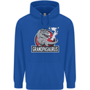 Grandpa Grandpasaurus Grandparent's Day Mens 80% Cotton Hoodie Royal Blue