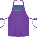Grandpa to Be Funny New Baby Birth Cotton Apron 100% Organic Purple