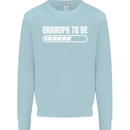 Grandpa to Be Newborn Baby Grandparent Mens Sweatshirt Jumper Light Blue