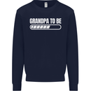 Grandpa to Be Newborn Baby Grandparent Mens Sweatshirt Jumper Navy Blue