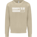 Grandpa to Be Newborn Baby Grandparent Mens Sweatshirt Jumper Sand