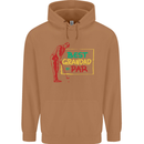 Grandparent's Day Best Grandad By Par Mens 80% Cotton Hoodie Caramel Latte