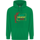 Grandparent's Day Best Grandad By Par Mens 80% Cotton Hoodie Irish Green