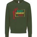 Grandparent's Day Best Grandad By Par Mens Sweatshirt Jumper Forest Green