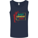 Grandparent's Day Best Grandad By Par Mens Vest Tank Top Navy Blue