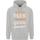 Grandparents Day I'm Called Papa Childrens Kids Hoodie Sports Grey