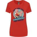 Grandpas are Cooler Grandparents Day Womens Wider Cut T-Shirt Red