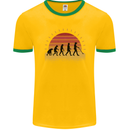 Evolution of a Metal Detector Detecting Mens Ringer T-Shirt FotL Gold/Green