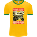 Farming Skilled Enough to Be a Farmer Mens Ringer T-Shirt FotL Gold/Green