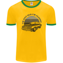 I'm Not Old I'm a Classic Mens Ringer T-Shirt FotL Gold/Green