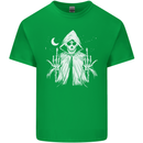 Grim Reaper Finger Flip Skull Biker Funny Mens Cotton T-Shirt Tee Top Irish Green