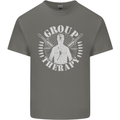 Group Therapy Shooting Hunting Rifle Funny Mens Cotton T-Shirt Tee Top Charcoal