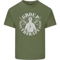 Group Therapy Shooting Hunting Rifle Funny Mens Cotton T-Shirt Tee Top Military Green