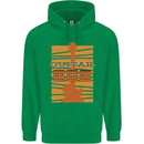 Guitar Bass Electric Acoustic Player Music Childrens Kids Hoodie Irish Green