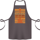 Guitar Bass Electric Acoustic Player Music Cotton Apron 100% Organic Dark Grey