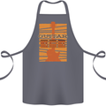 Guitar Bass Electric Acoustic Player Music Cotton Apron 100% Organic Steel