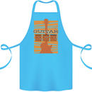 Guitar Bass Electric Acoustic Player Music Cotton Apron 100% Organic Turquoise