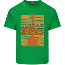Guitar Bass Electric Acoustic Player Music Kids T-Shirt Childrens Irish Green