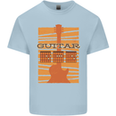 Guitar Bass Electric Acoustic Player Music Kids T-Shirt Childrens Light Blue