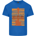 Guitar Bass Electric Acoustic Player Music Mens Cotton T-Shirt Tee Top Royal Blue