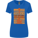 Guitar Bass Electric Acoustic Player Music Womens Wider Cut T-Shirt Royal Blue