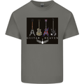Guitar Heaven Guitarist Electric Acoustic Mens Cotton T-Shirt Tee Top Charcoal