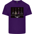 Guitar Heaven Guitarist Electric Acoustic Mens Cotton T-Shirt Tee Top Purple