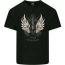 Guitar Heaven Rock n Roll Music Death Metal Mens Cotton T-Shirt Tee Top Black