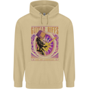 Guitar Riffs are My Language Mens 80% Cotton Hoodie Sand