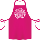 Gym Be Stronger Than Your Excuses Fitness Cotton Apron 100% Organic Pink