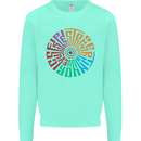 Gym Be Stronger Than Your Excuses Fitness Kids Sweatshirt Jumper Peppermint