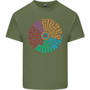 Gym Be Stronger Than Your Excuses Fitness Mens Cotton T-Shirt Tee Top Military Green
