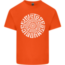 Gym Be Stronger Than Your Excuses Fitness Mens Cotton T-Shirt Tee Top Orange