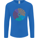 Gym Be Stronger Than Your Excuses Fitness Mens Long Sleeve T-Shirt Royal Blue