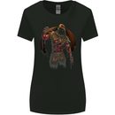 Gym Demon Training Top Bodybuilding Workout Womens Wider Cut T-Shirt Black