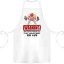 Gym May Start Talking About Cotton Apron 100% Organic White