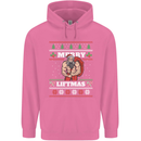 Gym Merry Liftmas Christmas Bodybuilding Mens 80% Cotton Hoodie Azelea