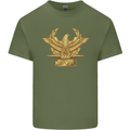 Gym Training Top Bodybuilding SPQR Mens Cotton T-Shirt Tee Top Military Green
