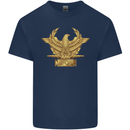 Gym Training Top Bodybuilding SPQR Mens Cotton T-Shirt Tee Top Navy Blue