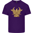 Gym Training Top Bodybuilding SPQR Mens Cotton T-Shirt Tee Top Purple