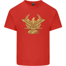 Gym Training Top Bodybuilding SPQR Mens Cotton T-Shirt Tee Top Red