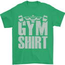 Gym Training Top Bodybuilding Weightlifting Mens T-Shirt Cotton Gildan Irish Green