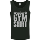 Gym Training Top Bodybuilding Weightlifting Mens Vest Tank Top Black